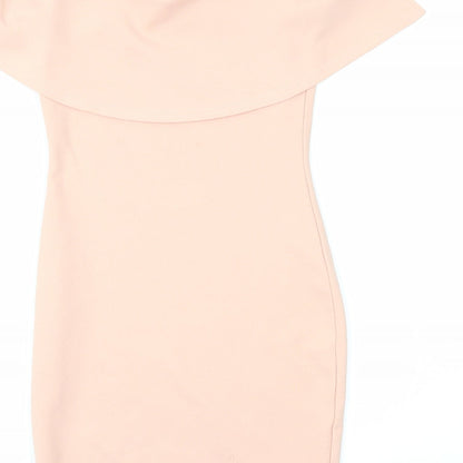 PRETTYLITTLETHING Womens Pink   A-Line  Size 8