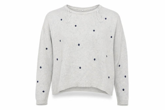 Womens UK Size M Stradivarius Grey Pullover Jumper