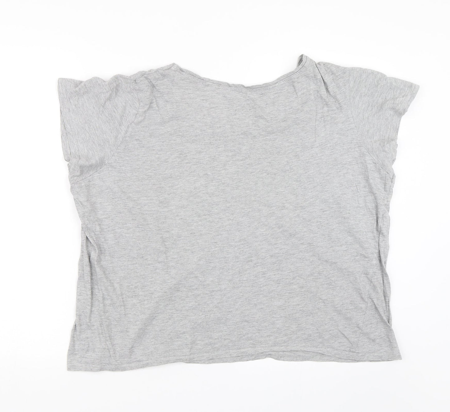 Primark Womens Grey   Basic T-Shirt Size 2XL