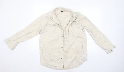 Womens UK Size S Divided Beige Jacket