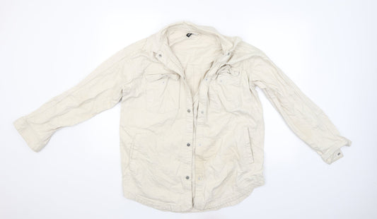 Womens UK Size S Divided Beige Jacket
