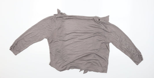 TU Womens Grey   Basic Blouse Size 14