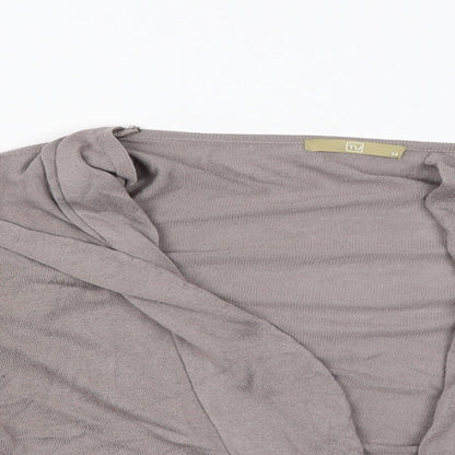 TU Womens Grey   Basic Blouse Size 14