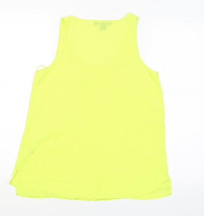 Primark Womens Yellow   Basic Tank Size 10