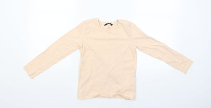 George Girls Pink   Basic T-Shirt Size 7-8 Years