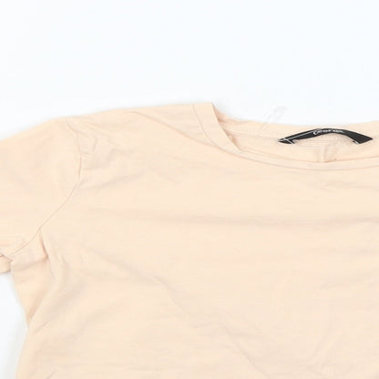 George Girls Pink   Basic T-Shirt Size 7-8 Years