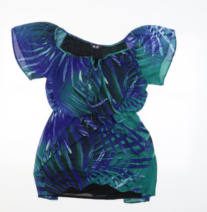 K&D Womens Green   Tank Dress  Size 10