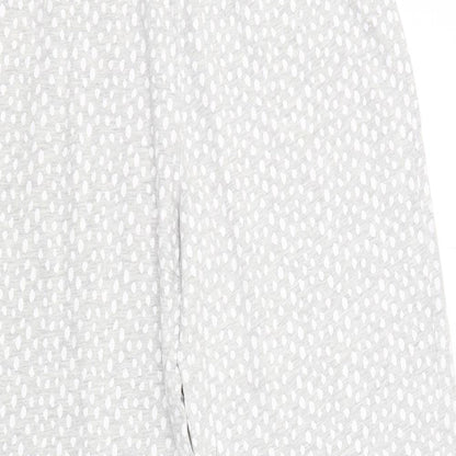 TU Womens Grey Animal Print  Sweatpants Trousers Size 12 L26 in