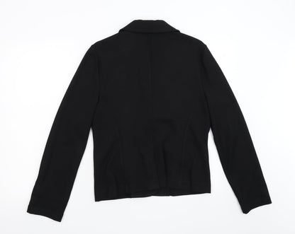 Womens UK Size S Preworn Regular Black Blazer
