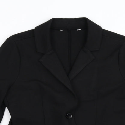 Womens UK Size S Preworn Regular Black Blazer