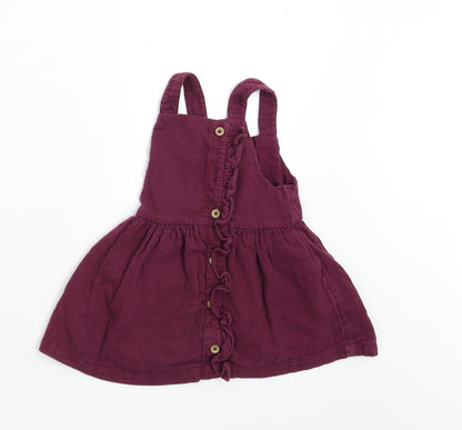TU Girls Purple  Corduroy Fit & Flare  Size 18 Months