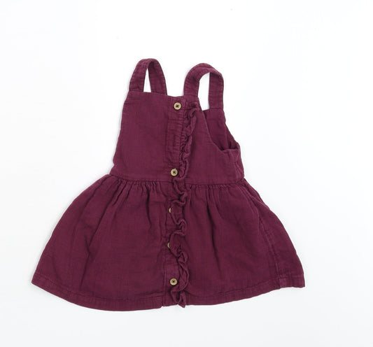 TU Girls Purple  Corduroy Fit & Flare  Size 18 Months