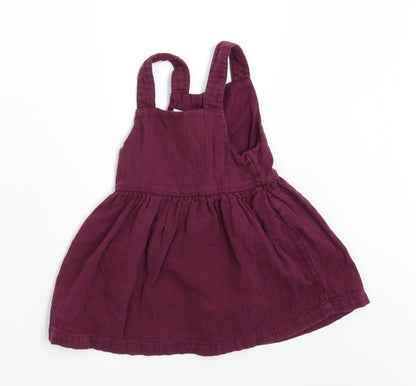 TU Girls Purple  Corduroy Fit & Flare  Size 18 Months