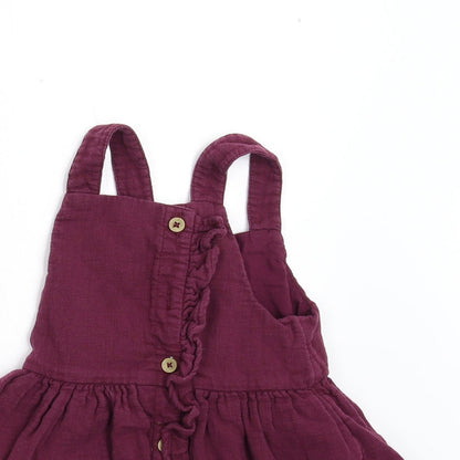 TU Girls Purple  Corduroy Fit & Flare  Size 18 Months