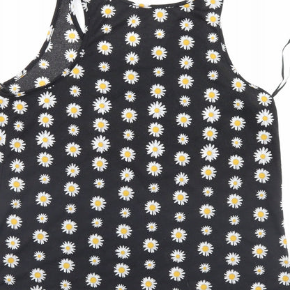 Womens UK Size 12 Atmosphere Black Basic Blouse
