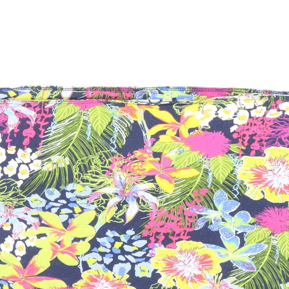 TU Womens Multicoloured Floral  Basic Blouse Size 12