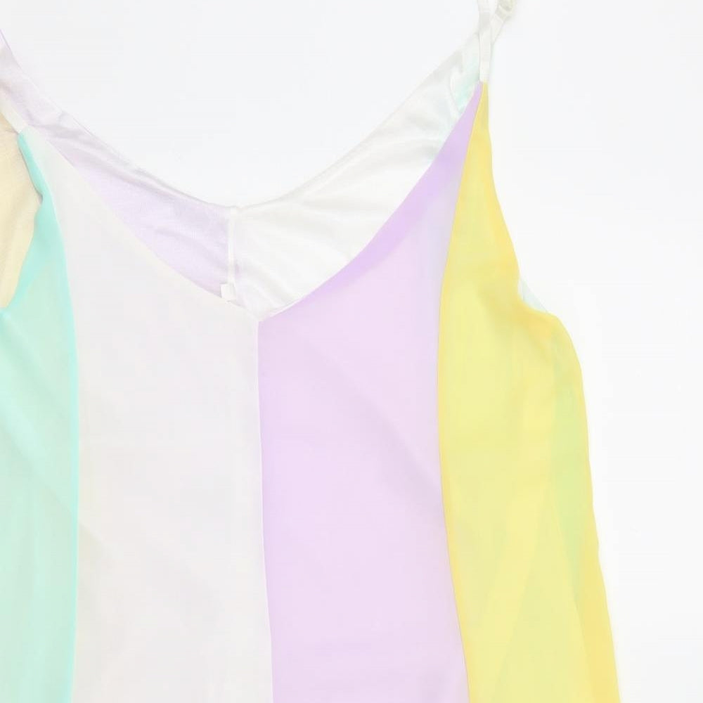 Preworn Womens Multicoloured Striped  Mini