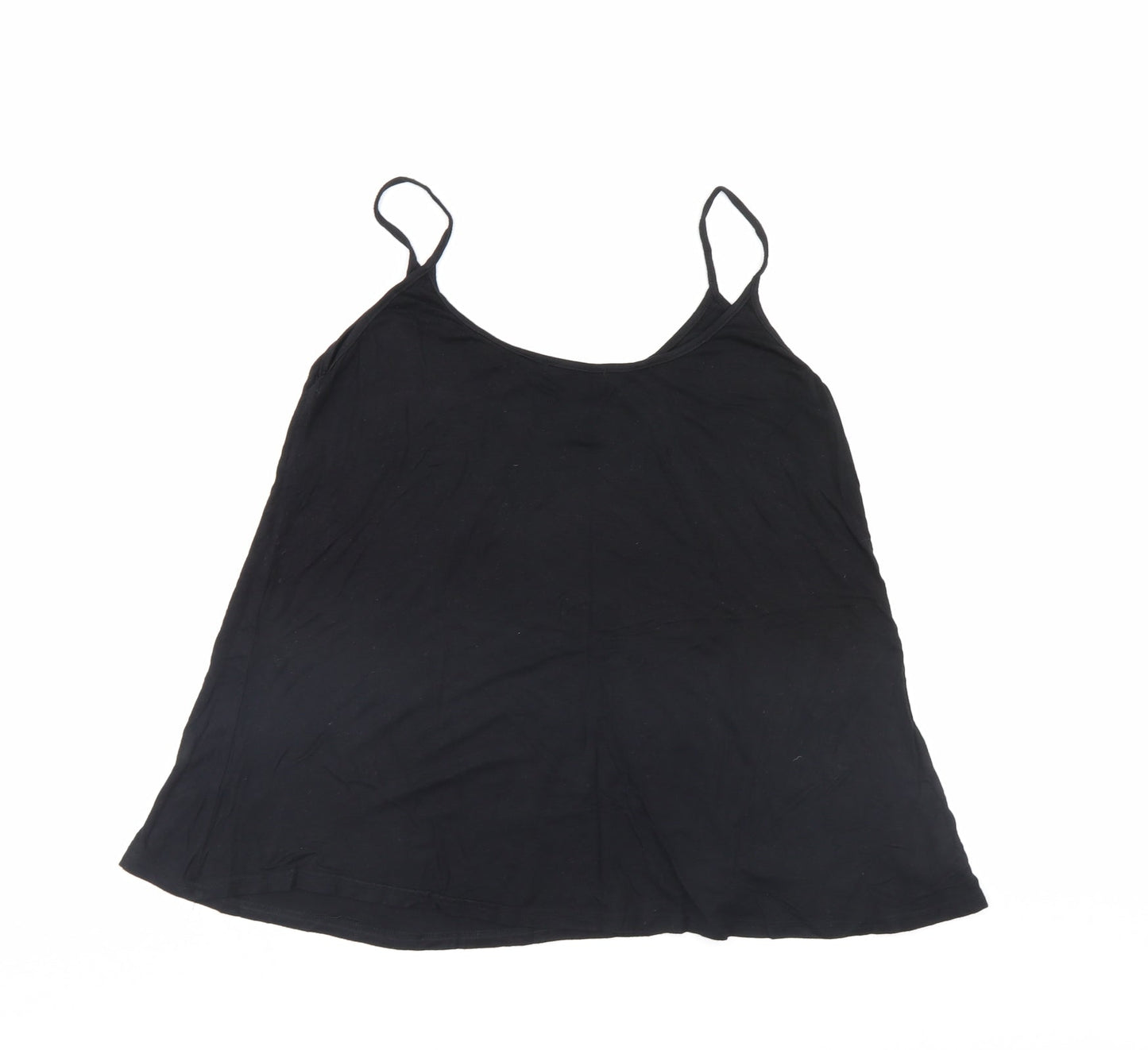 Womens UK Size 14 Quiz Black Basic Tank