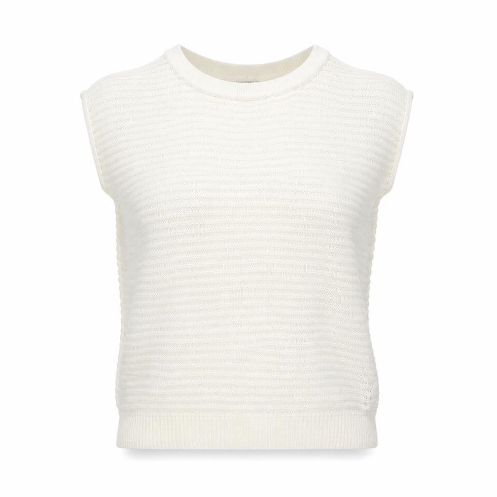 Womens UK Size 12 NEXT White Pullover Jumper