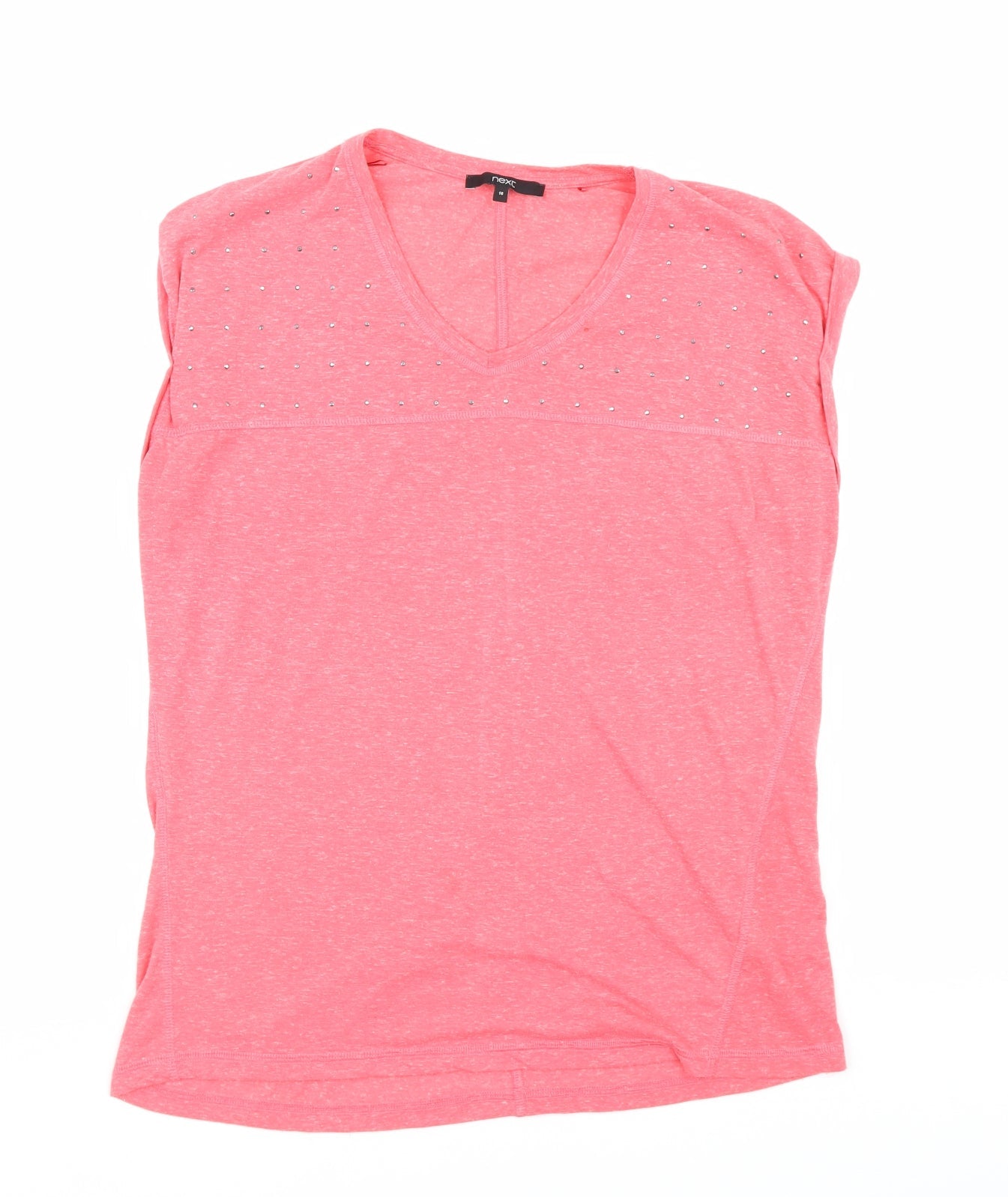 Womens UK Size 16 NEXT Red Basic Blouse