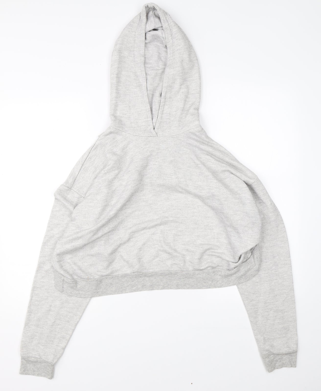 Womens UK Size L FOREVER 21 Grey Shrug Hoodie