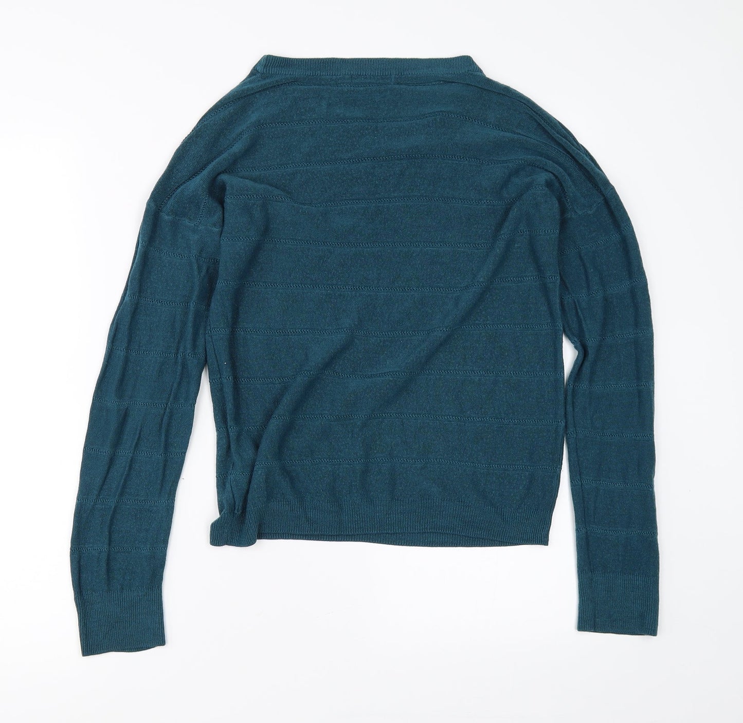 Womens UK Size S Jaqueline de Yong Blue Pullover Jumper