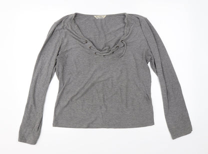 Womens UK Size 16 Miss Selfridge Grey Pullover Jumper