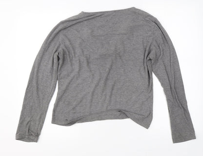 Womens UK Size 16 Miss Selfridge Grey Pullover Jumper