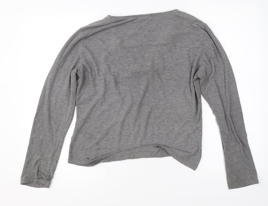 Womens UK Size 16 Miss Selfridge Grey Pullover Jumper