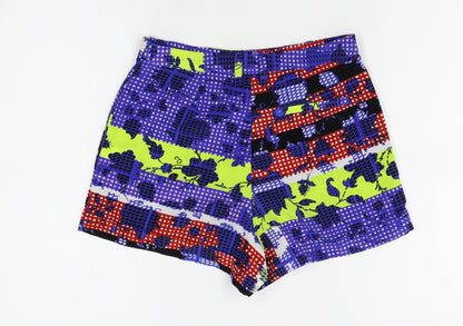 Topshop Womens Blue   Mom Shorts Size 6