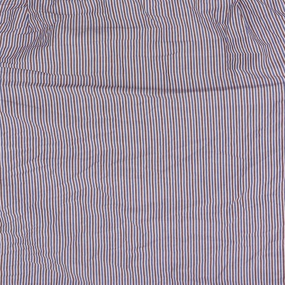 Taylor & Wright Mens Blue Striped   Button-Up Size L