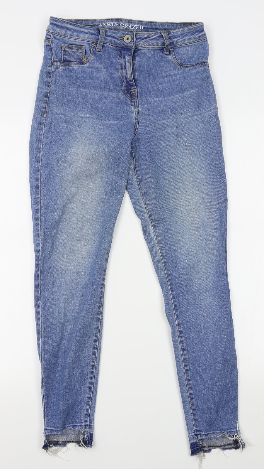NEXT Womens Blue   Skinny Jeans Size 10 L26 in