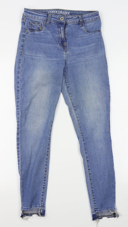 NEXT Womens Blue   Skinny Jeans Size 10 L26 in