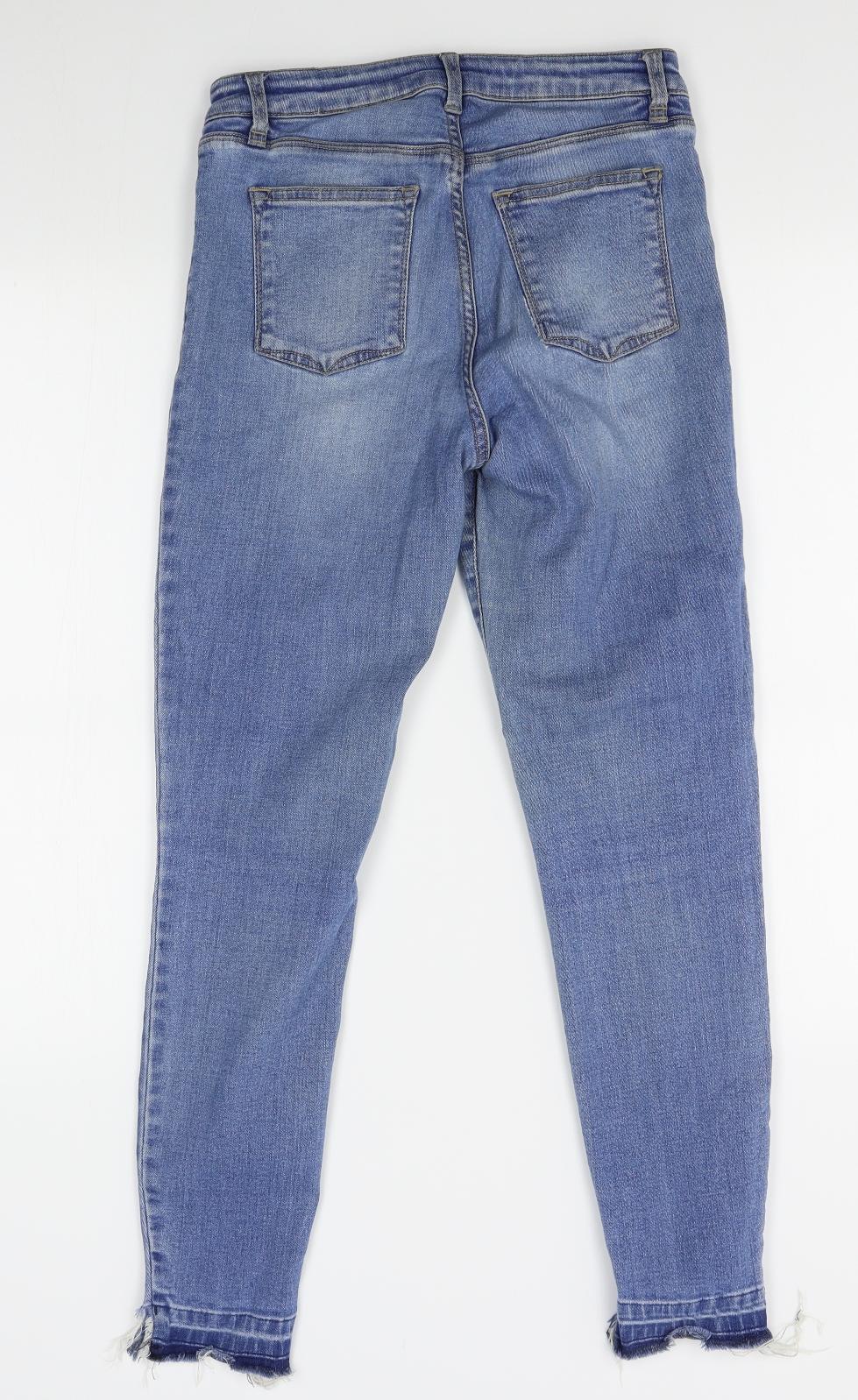 NEXT Womens Blue   Skinny Jeans Size 10 L26 in