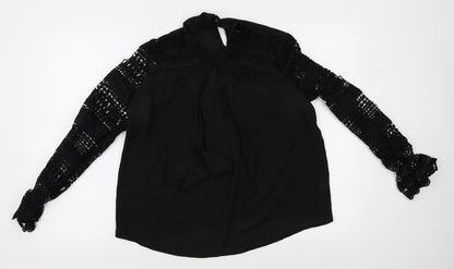 SheIn Womens Black   Basic Blouse Size M