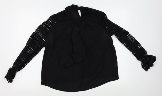 SheIn Womens Black   Basic Blouse Size M