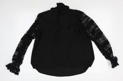 SheIn Womens Black   Basic Blouse Size M