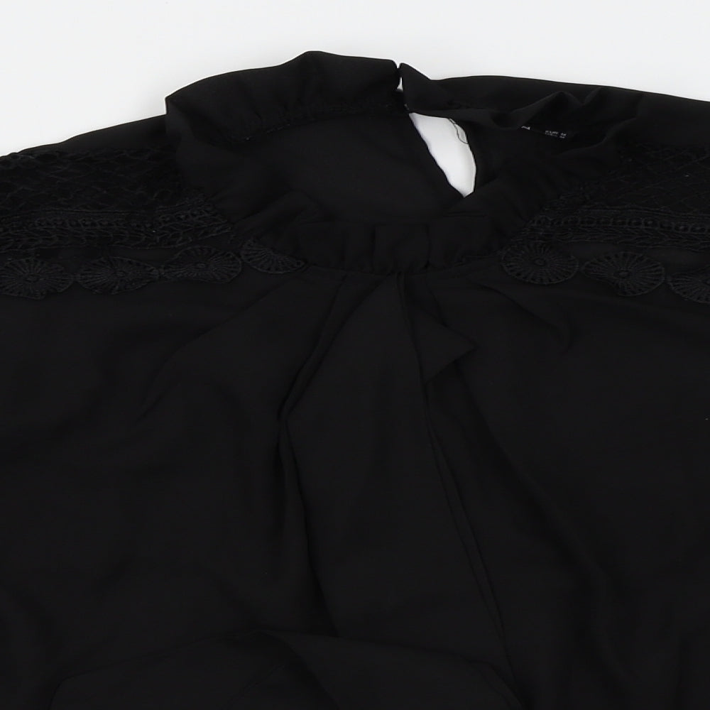 SheIn Womens Black   Basic Blouse Size M