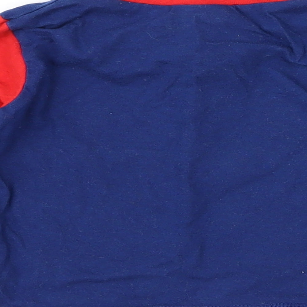 Disney Baby Boys Blue   Pullover T-Shirt Size 6-9 Months  - Mickey Mouse