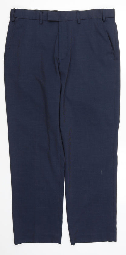 F&F Mens Blue   Trousers  Size 34 L29 in