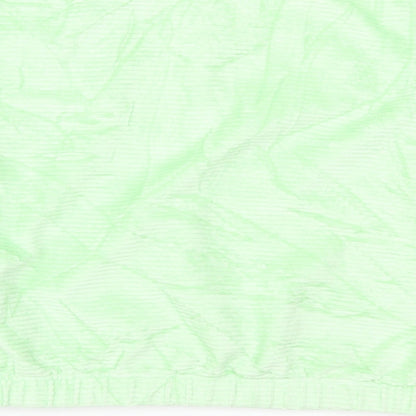 H&M Womens Green  Corduroy Pullover Sweatshirt Size M