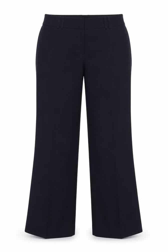 Womens UK Size 12 F&F Regular Fit  Blue Trousers
