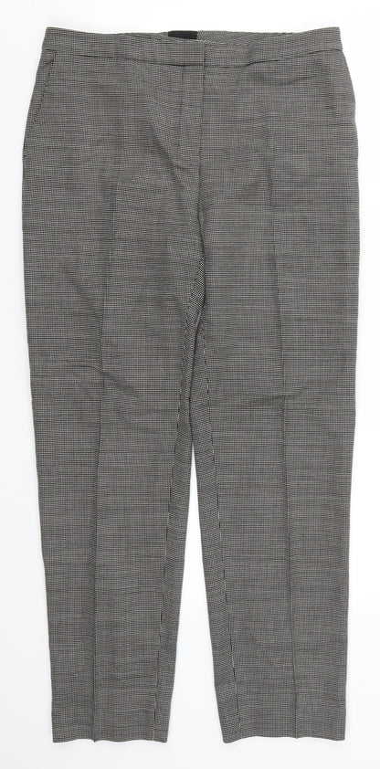Womens UK Size 32 in Preworn Regular Fit  Grey Trousers
