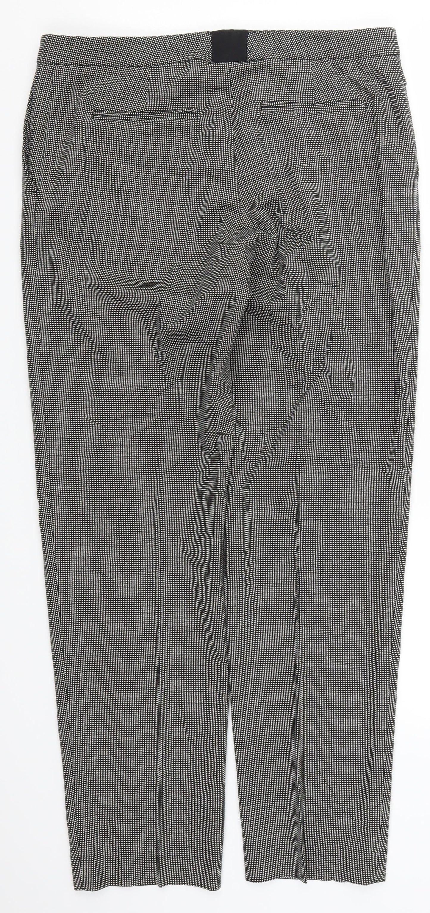 Womens UK Size 32 in Preworn Regular Fit  Grey Trousers