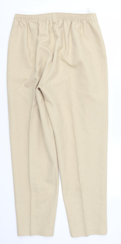 Berkerex Womens Beige   Trousers  Size 14 L27 in