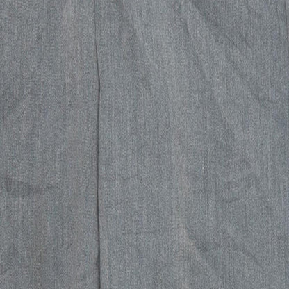 Womens UK Size S Preworn Regular Fit  Grey Trousers