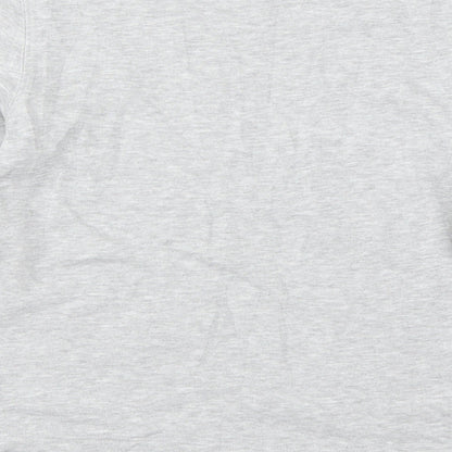 H&M Womens Grey   Pullover Sweatshirt Size XS