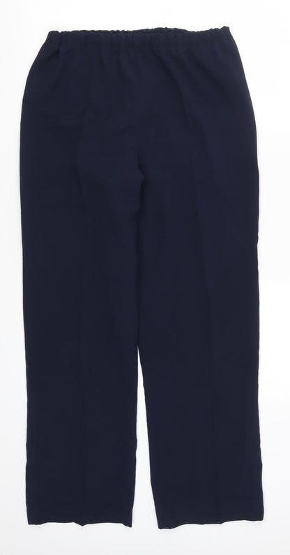 Womens UK Size 29 in Preworn Regular Fit  Blue Trousers