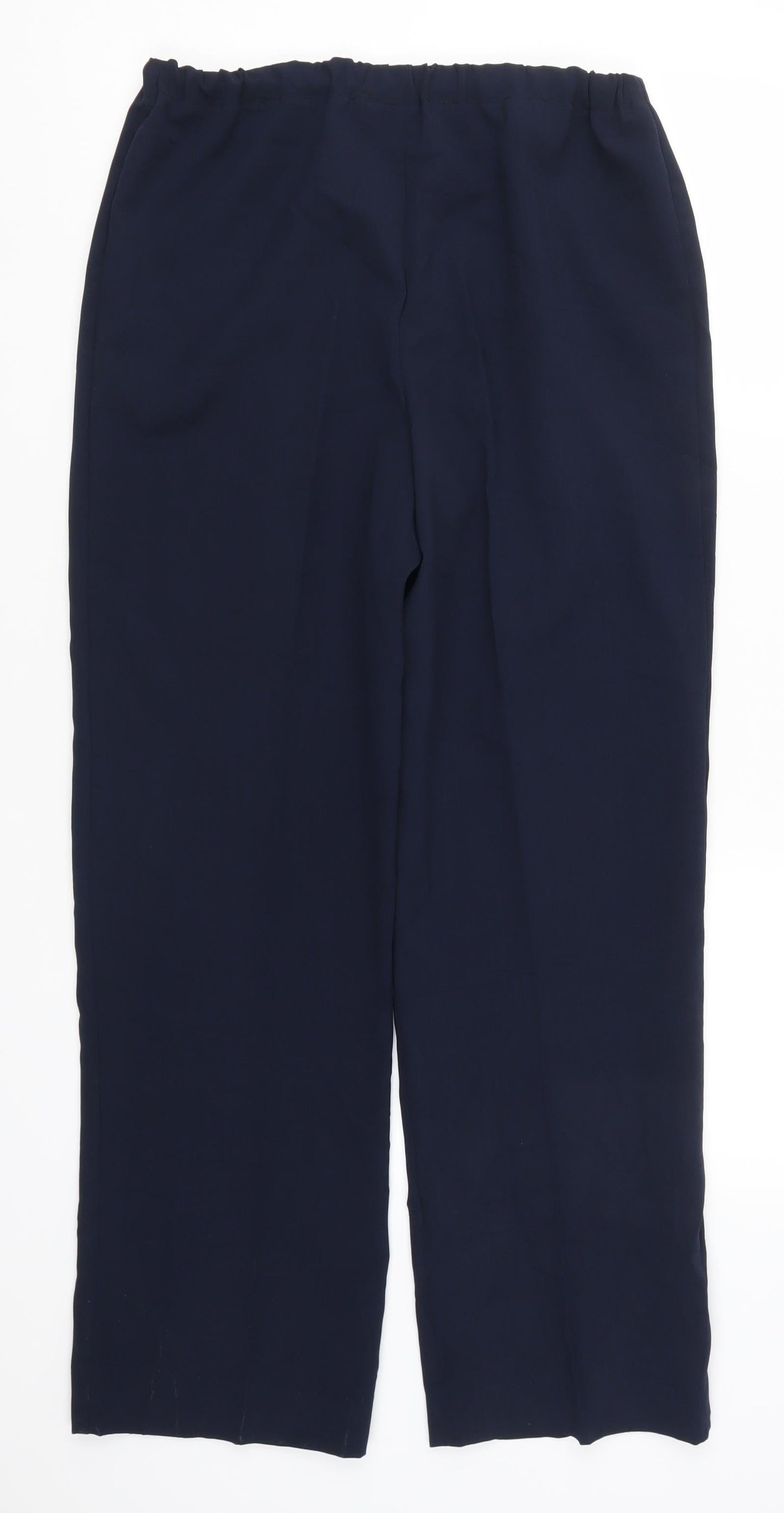 Womens UK Size 29 in Preworn Regular Fit  Blue Trousers