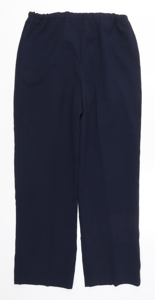 Womens UK Size 29 in Preworn Regular Fit  Blue Trousers